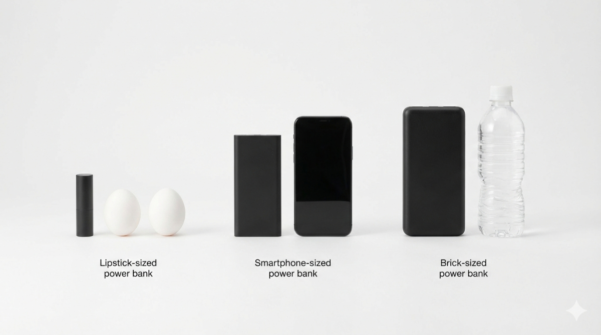 おすすめのバッテリー容量と重さ