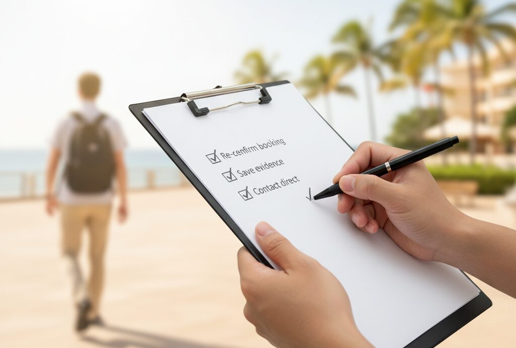 ホテルや航空券の予約トラブル対策