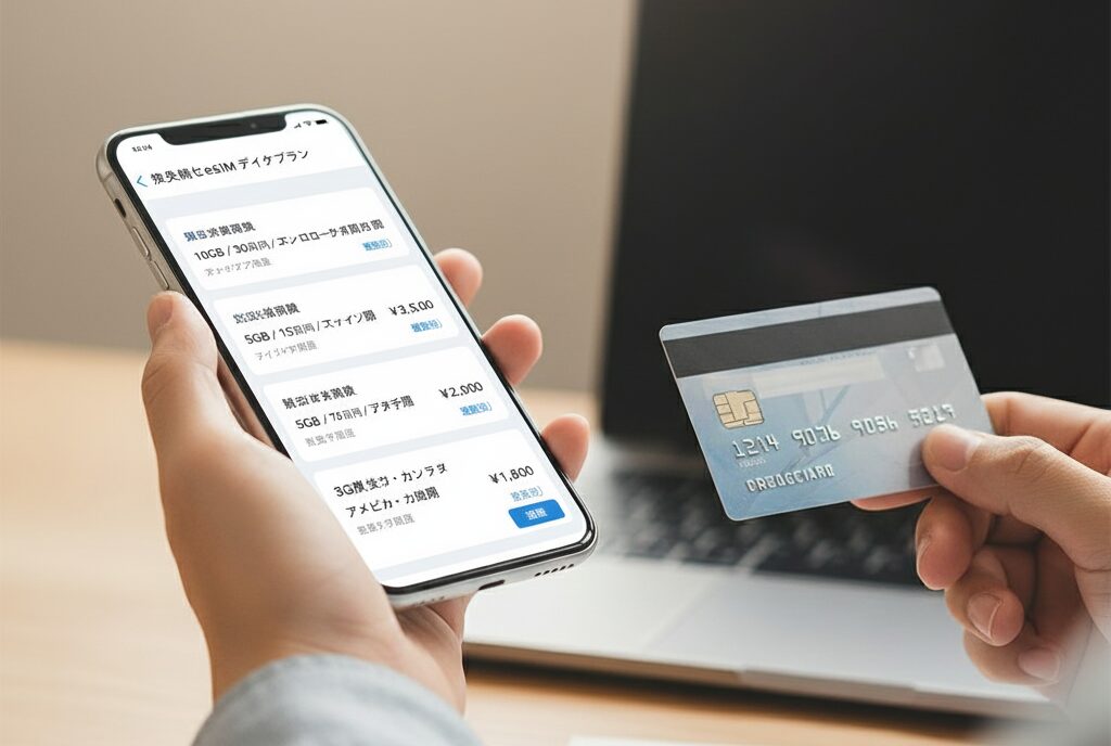 エアトリeSimの料金プラン