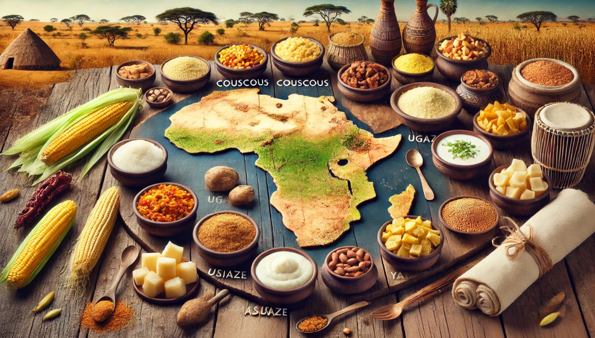 アフリカの主食の特徴と地域性