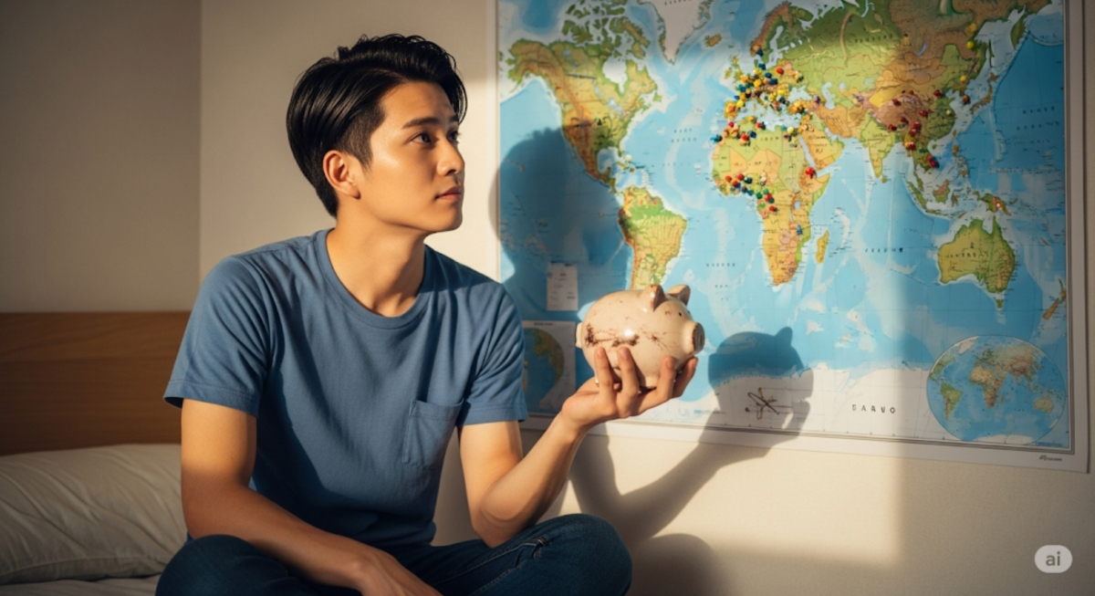 語学学校なしの生活費と初期費用