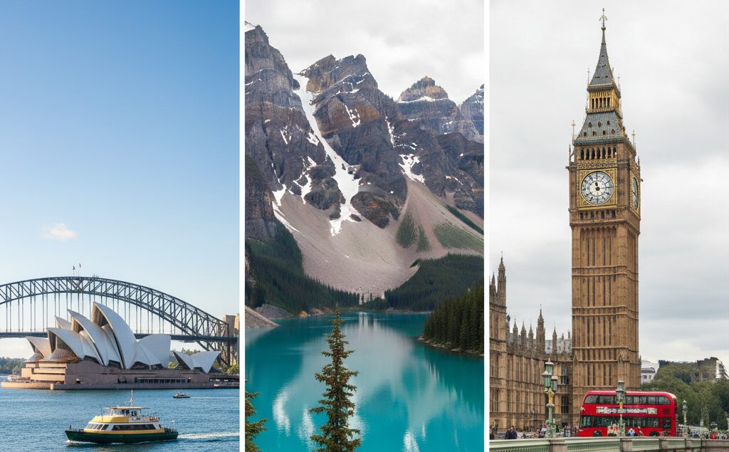 2カ国目の留学先で人気な欧米圏の国