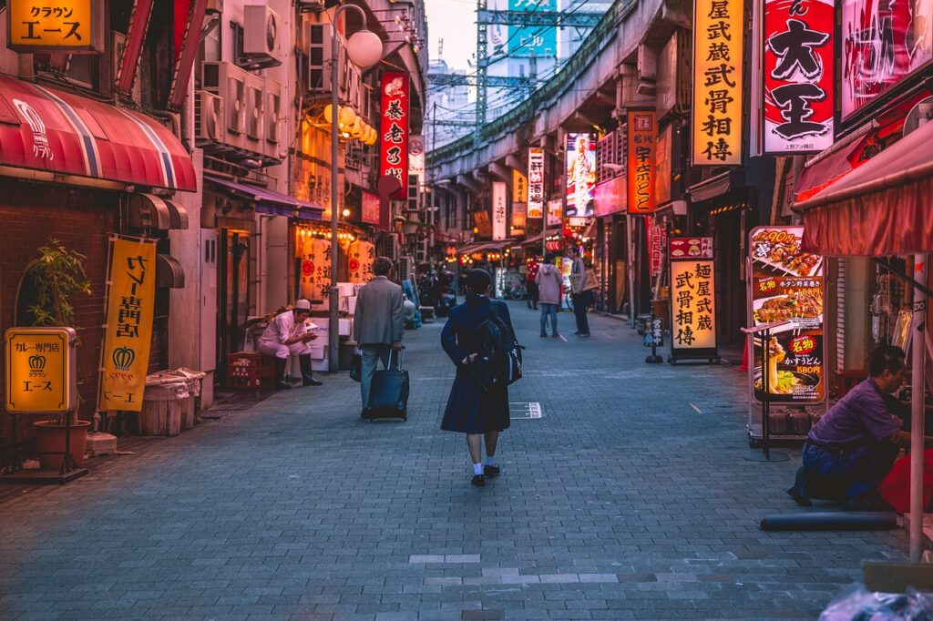 外国人が日本で感じる例