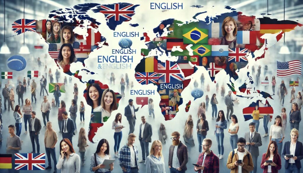 英語の言語人口と公用語の国