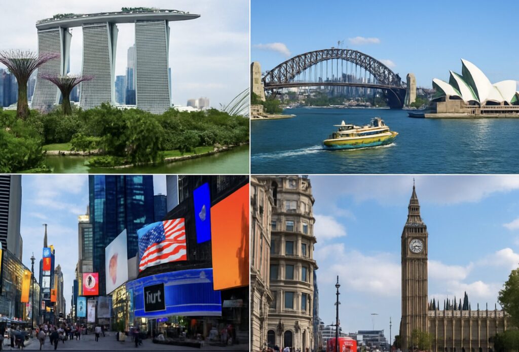 英語の勉強になるおすすめの国