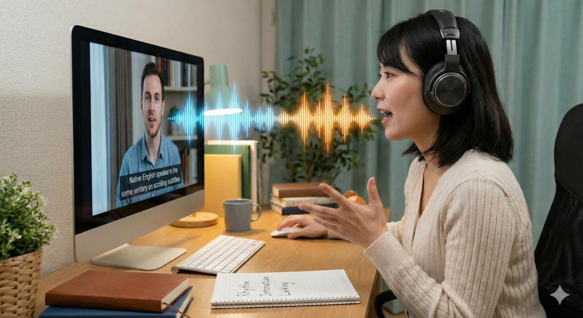 シャドーイングで精度を上げる