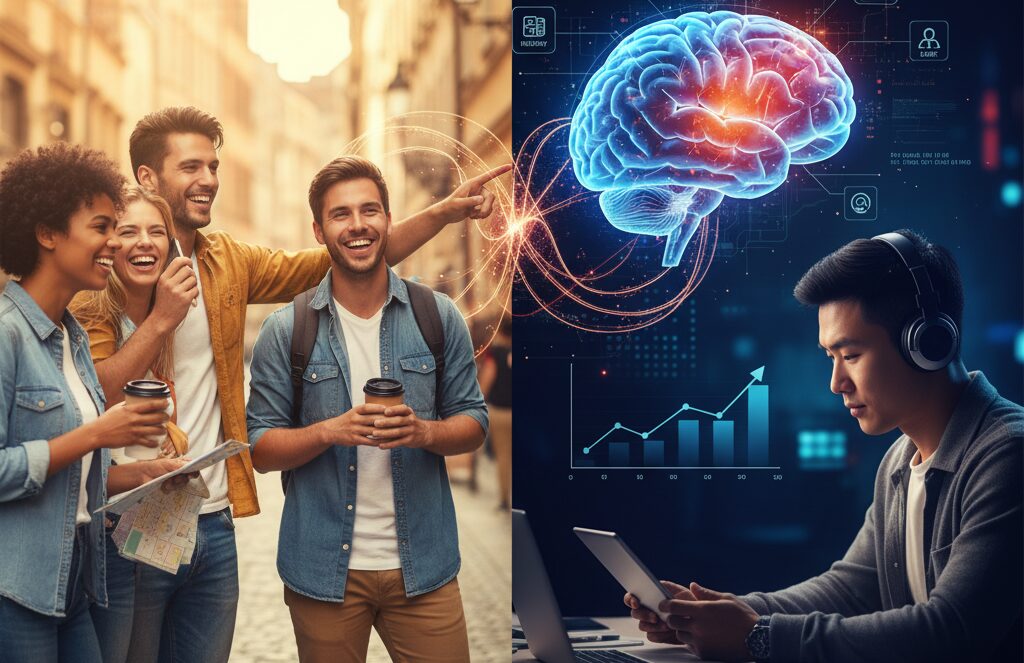 語学が得意な人の脳や特徴に近づくには