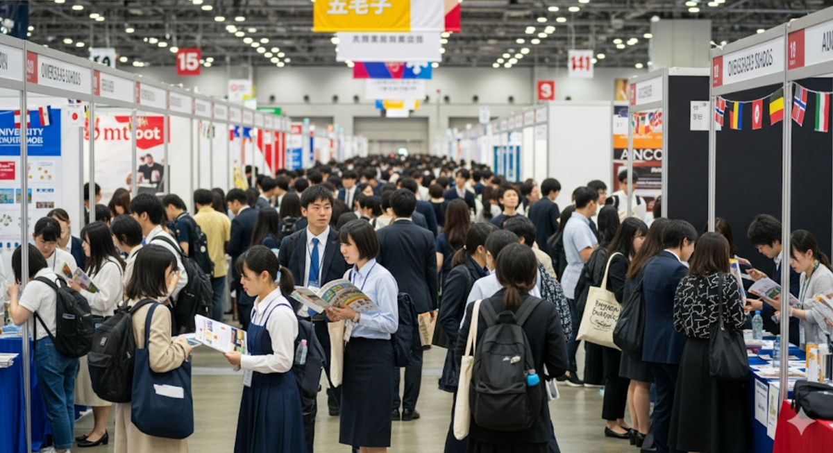 留学フェアで最新情報を入手