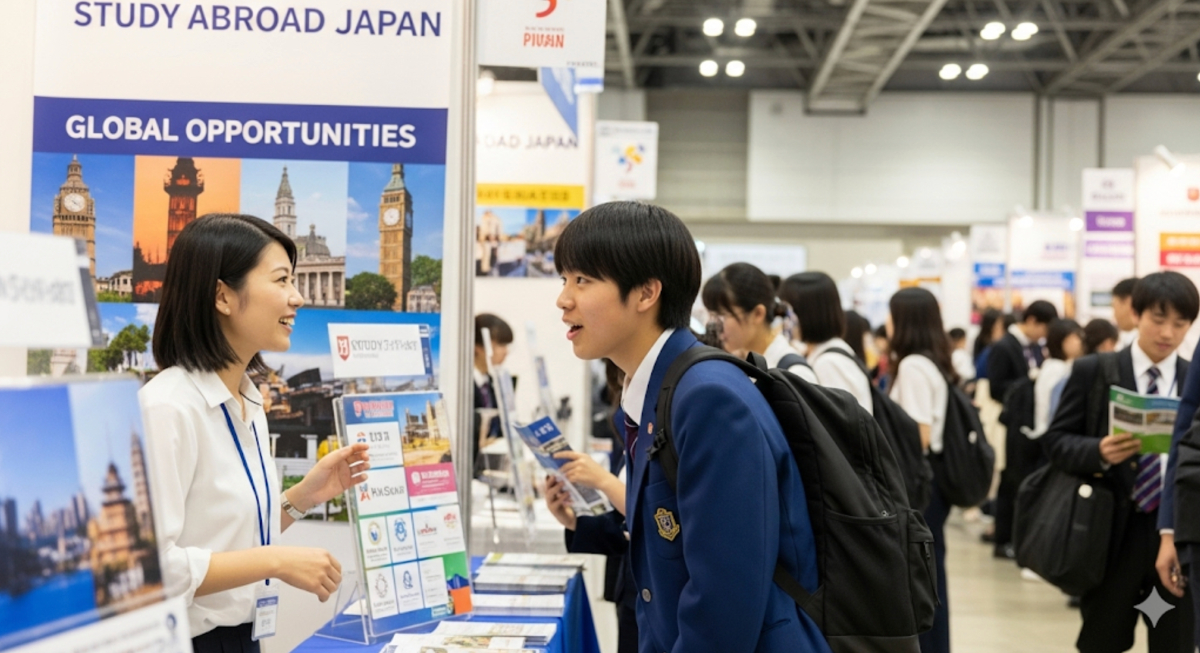 現地の情報が得られる留学フェア