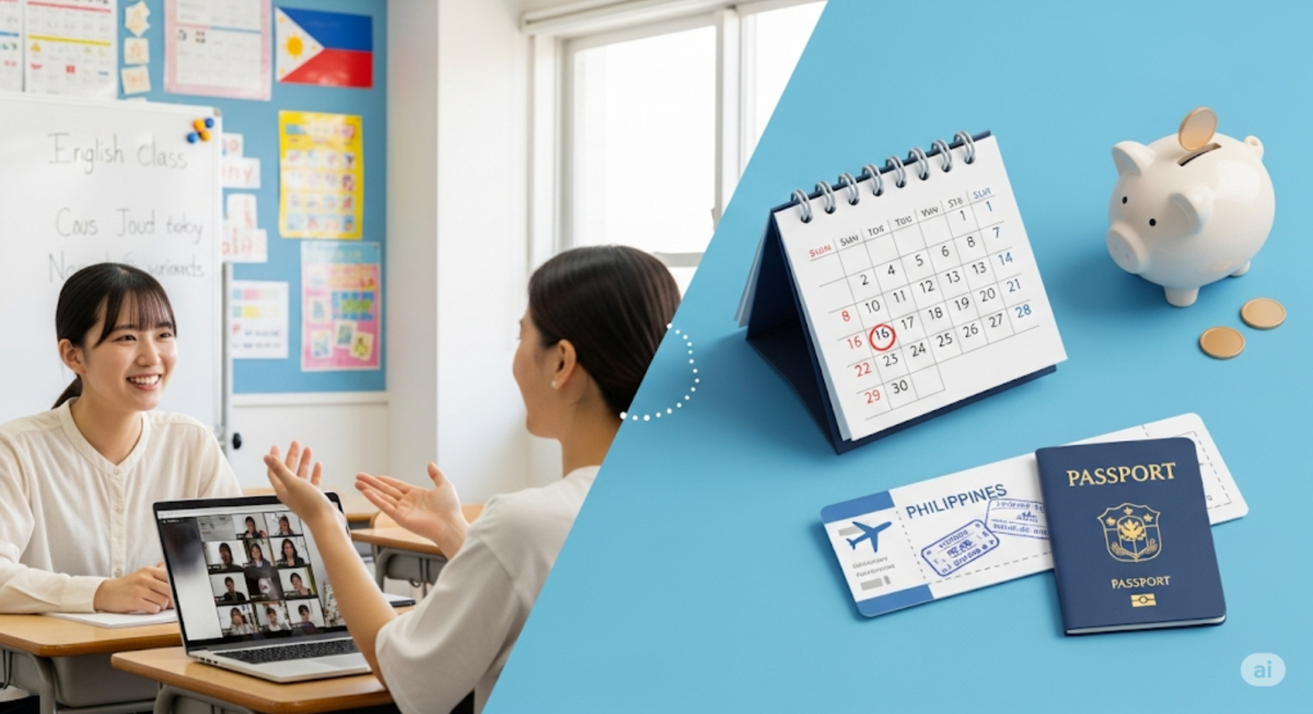 フィリピン留学で１ヶ月の効果や費用とは
