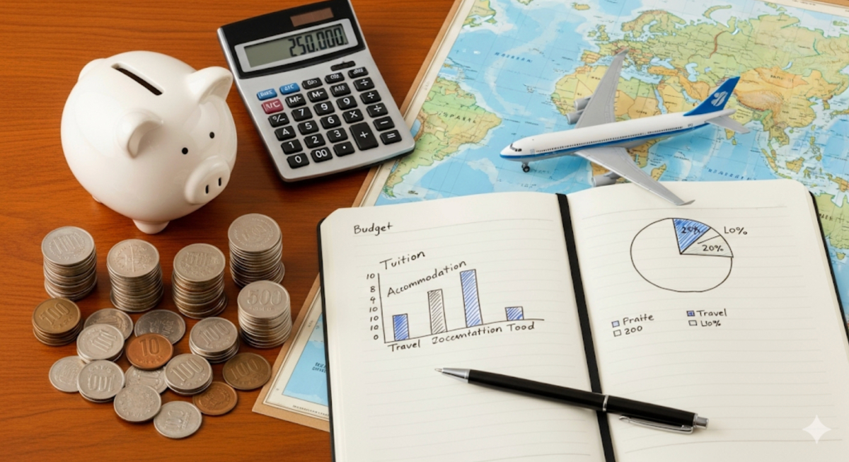 フィリピン+オーストラリアの期間と費用例