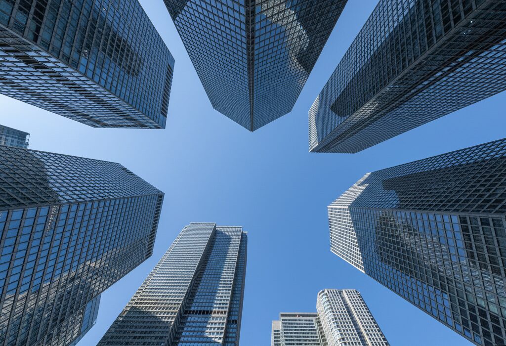 3社の関係性と世界の2大グループ