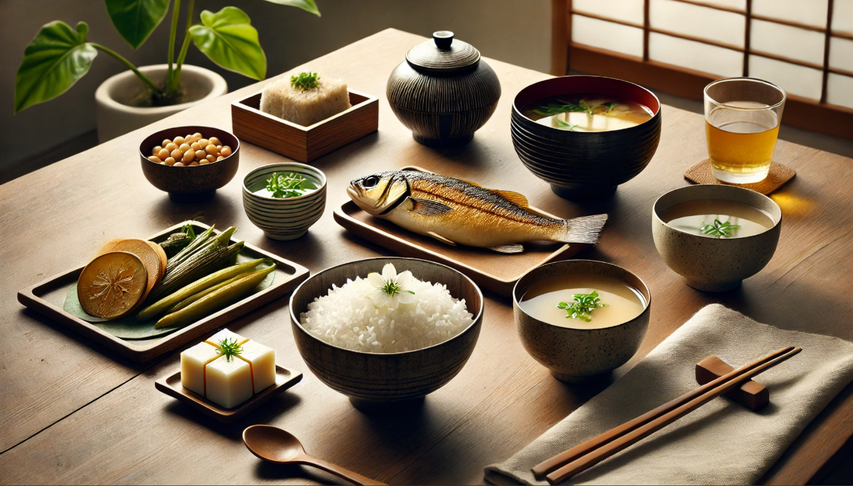 日本との主食の違いを比較