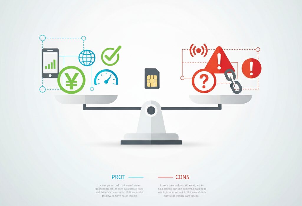 ahamoと海外利用の違いを比較