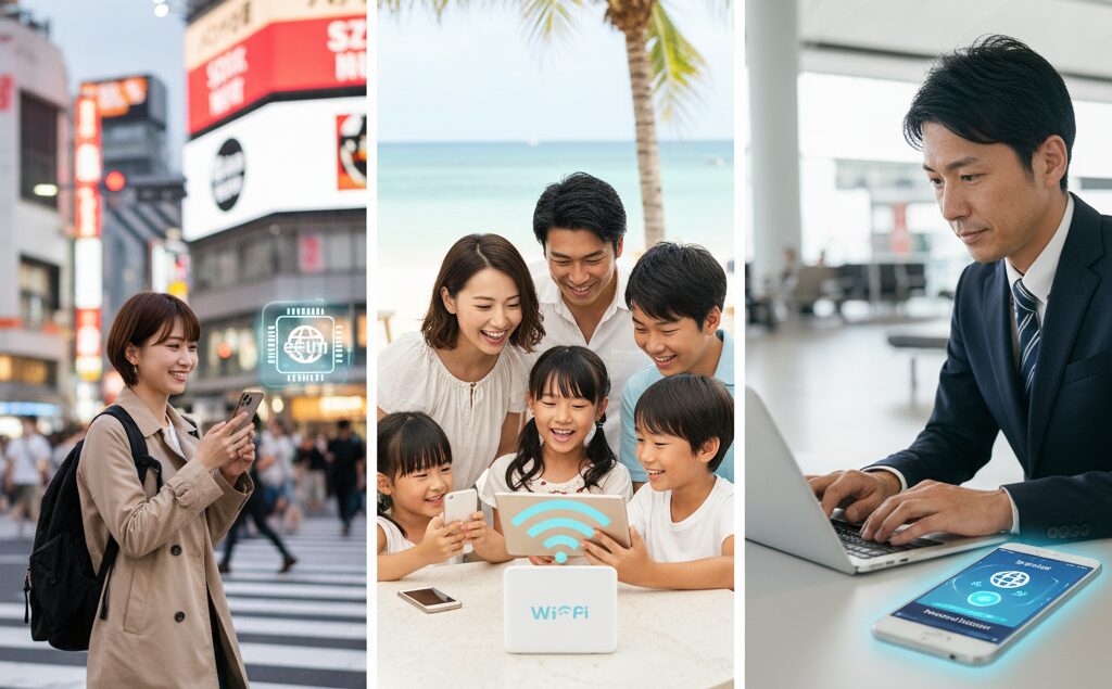 海外旅行はSIMとWiFiどっちがいい？目的別選び方