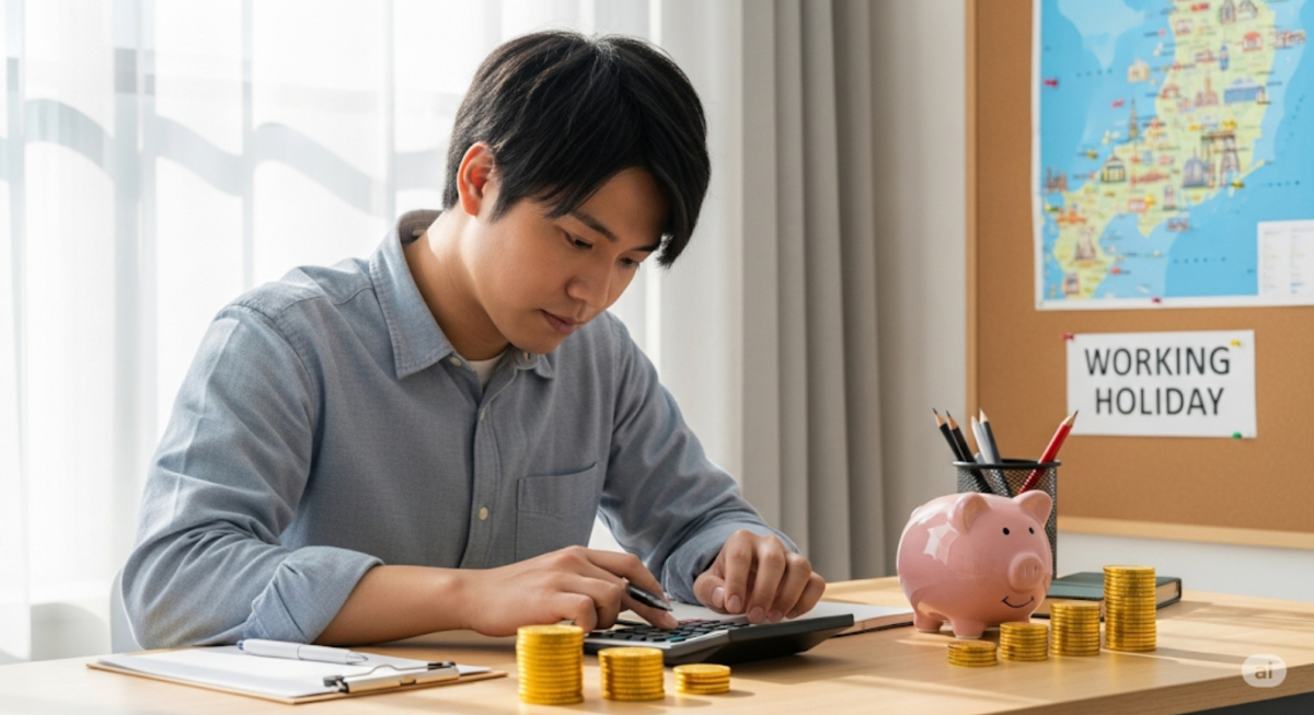 ワーキングホリデーの費用計画