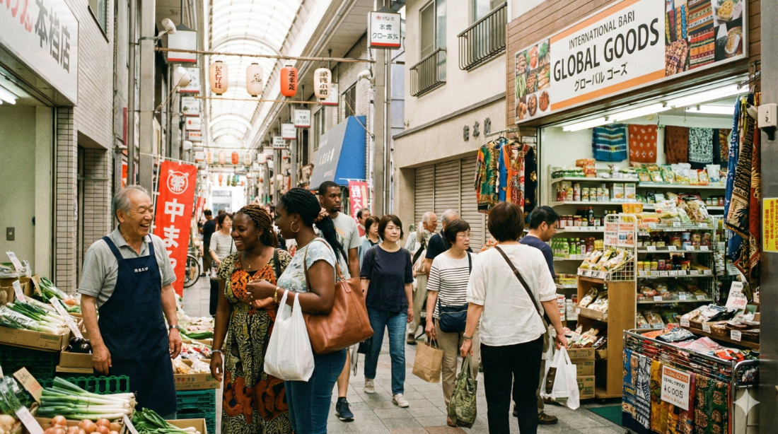 日本国内で見られる異文化の例