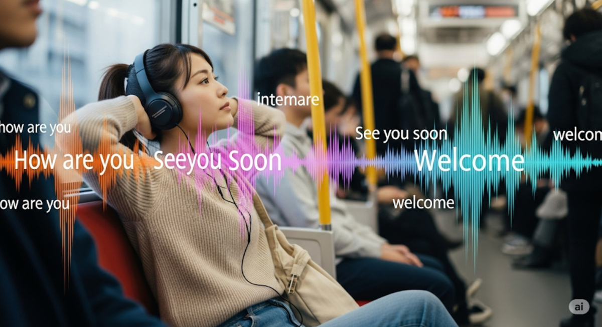 まずは多聴で英語の音に慣れること