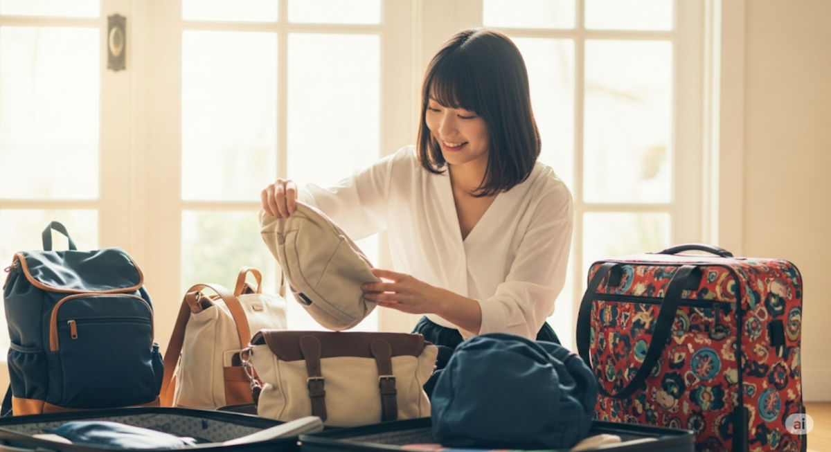 海外旅行バッグの街歩き・持ち歩き・機内持ち込み用おすすめ