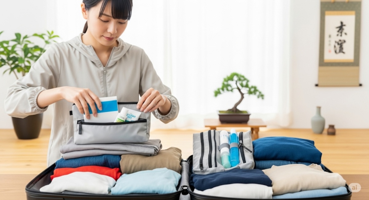 長期旅行の荷物計画ポイント