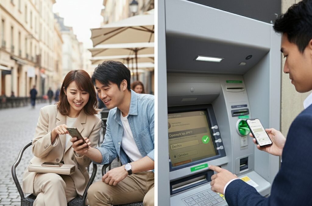 海外旅行での両替とATMの利用方法