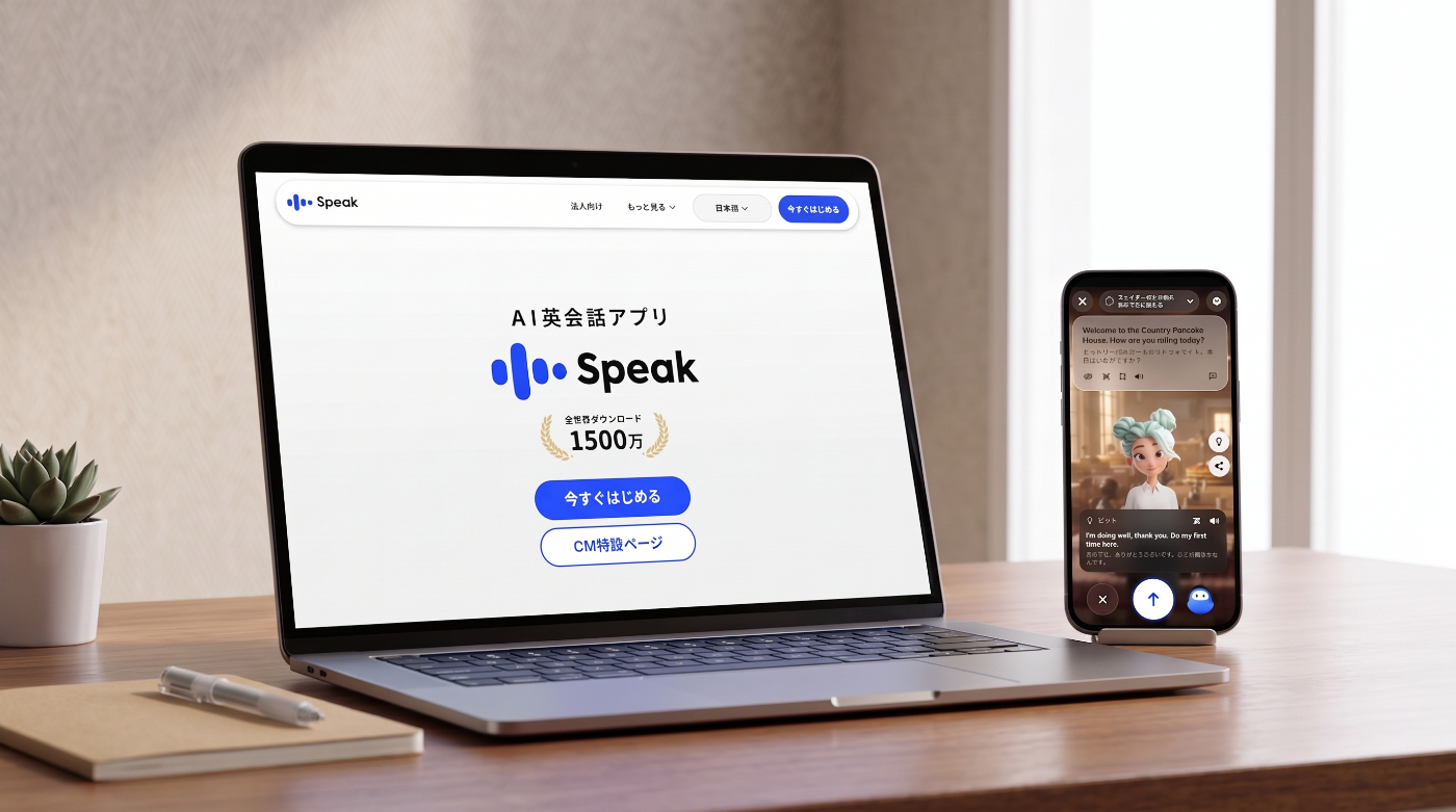 AI英会話スピークの評判・口コミは?料金と無料体験も解説
