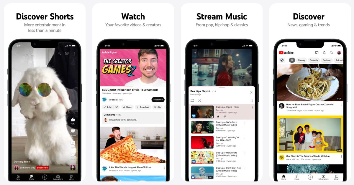 YouTubeで趣味を楽しむ