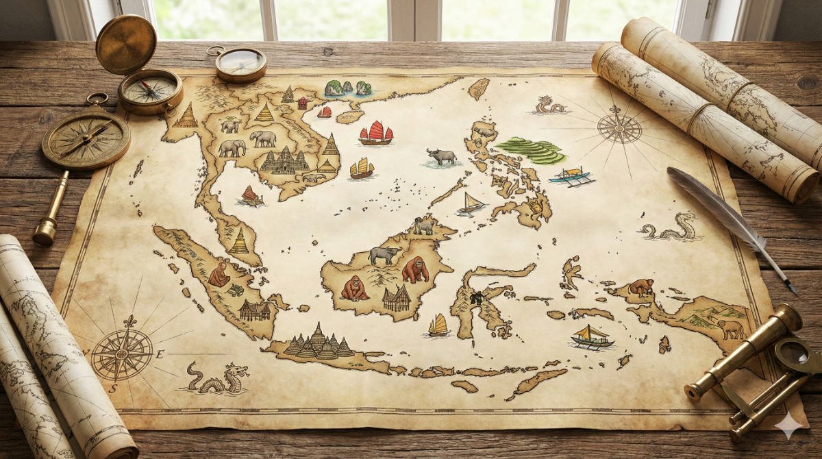 東南アジア文化の具体例テーマ別一覧表