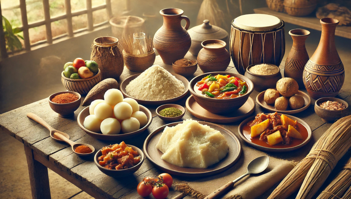 芋を使った伝統的な料理とは