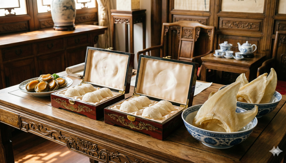 中華で有名なツバメの巣やフカヒレ