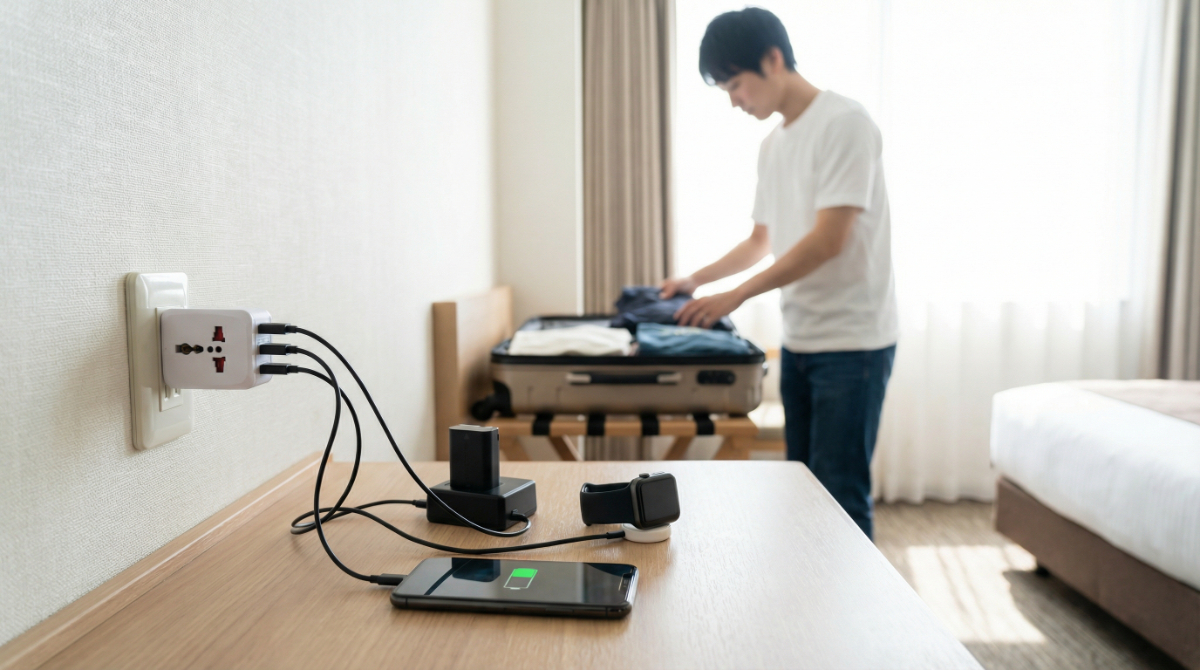海外旅行での充電器はどうする?