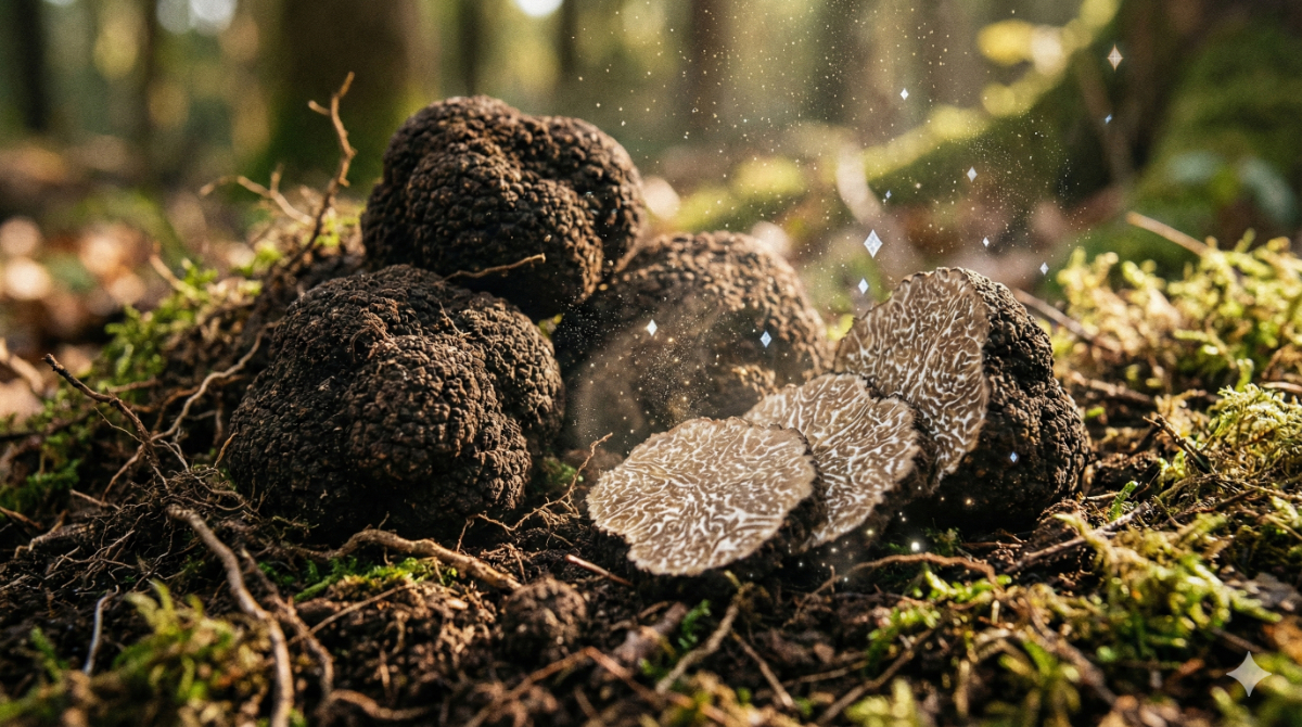 香りのダイヤモンドのトリュフ