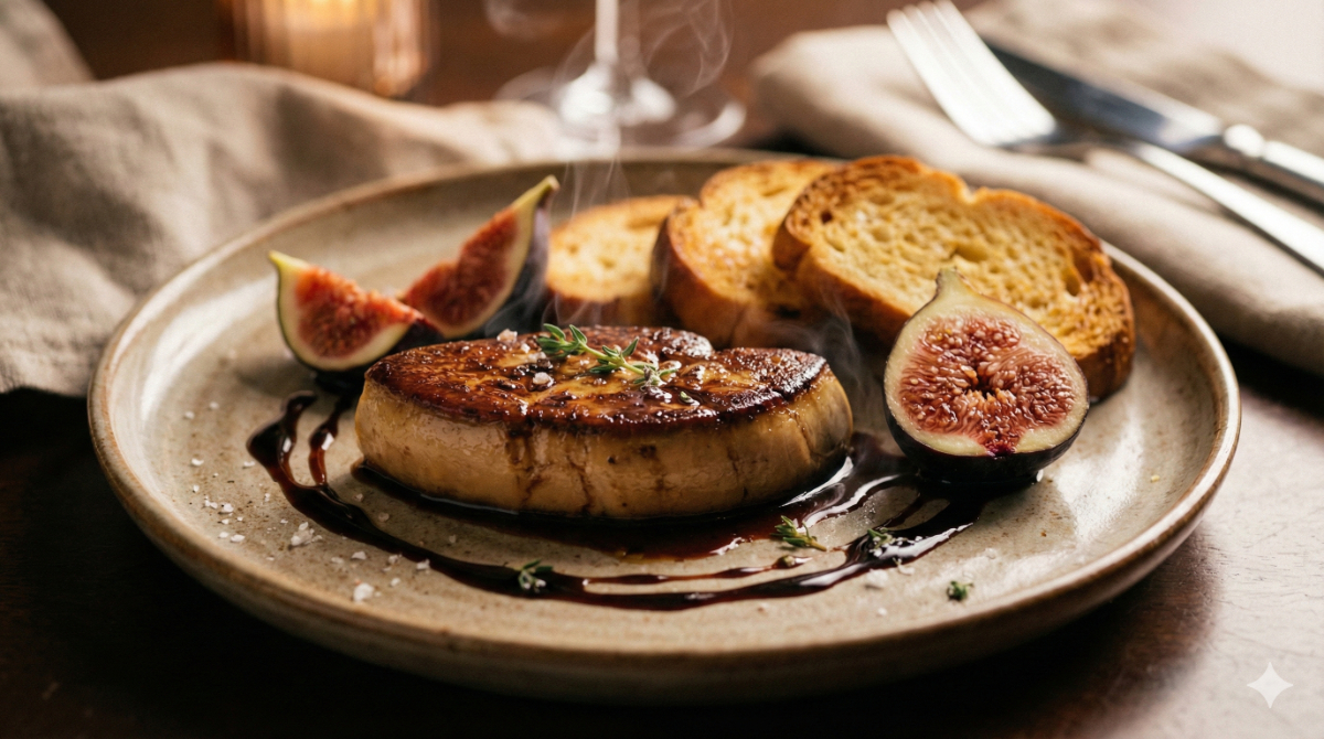 濃厚な味わいが魅力のフォアグラ