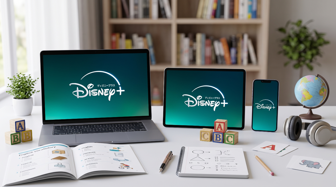 ディズニープラスで英語学習｜大人・子供別のおすすめ作品と勉強法