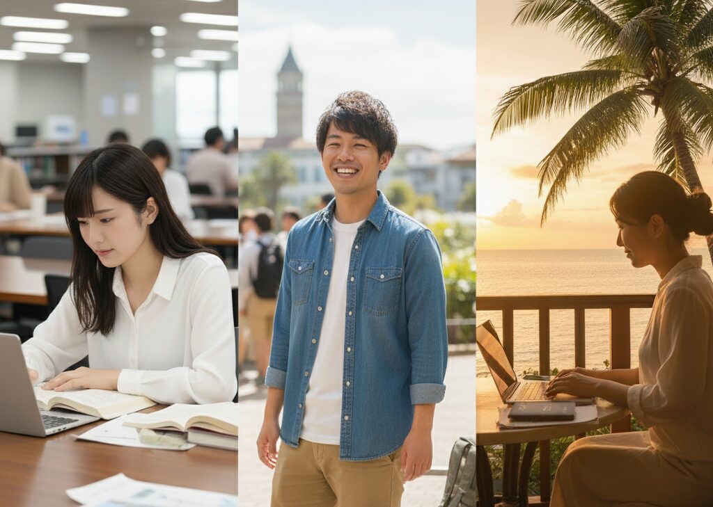 海外の長期滞在におすすめの方法