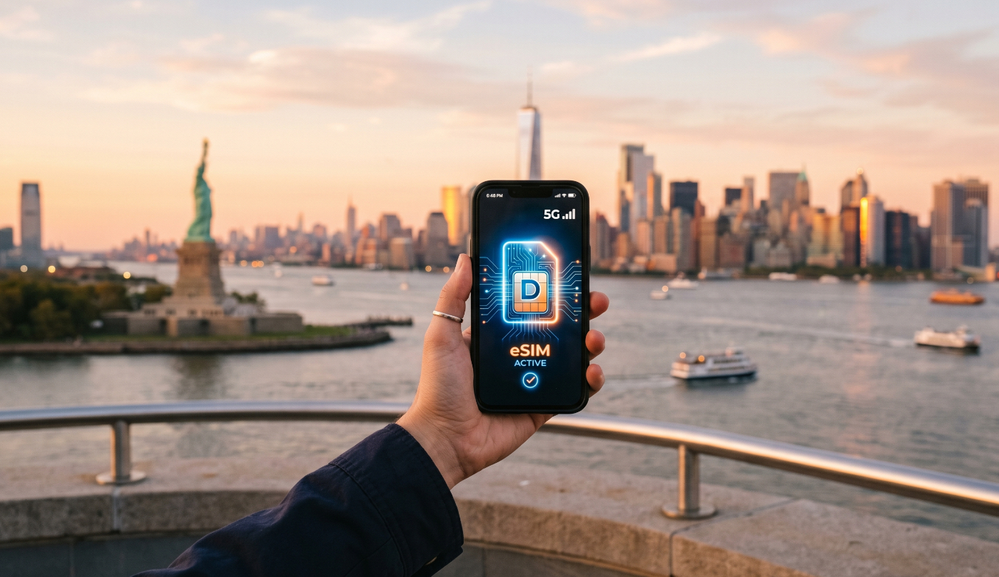 アメリカでおすすめのeSIM・SIMカードを紹介｜目的別の選び方