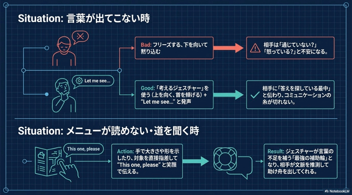 日常英会話や海外旅行で役立つジェスチャーの活用方法