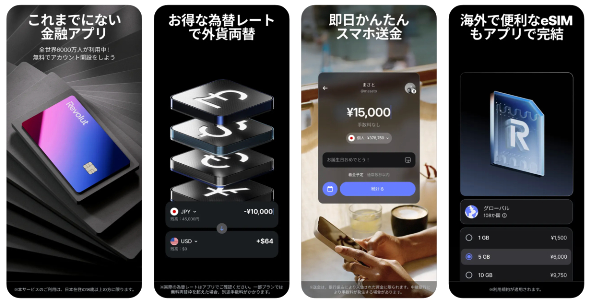 Revolut(レボリュート)の特徴