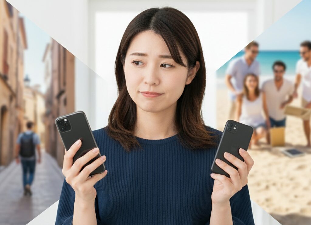 eSIMサービスとの比較と使い分け